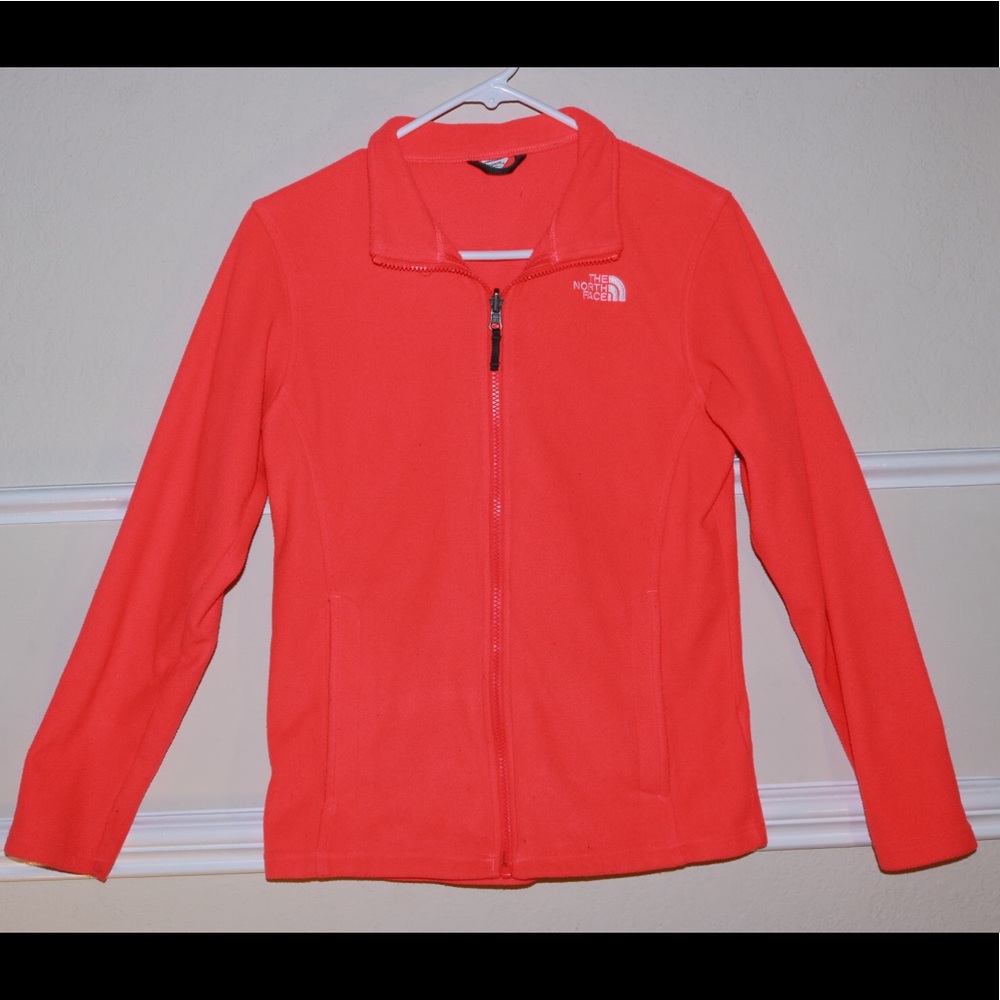 The North Face Girls full zip fleece sweater XL